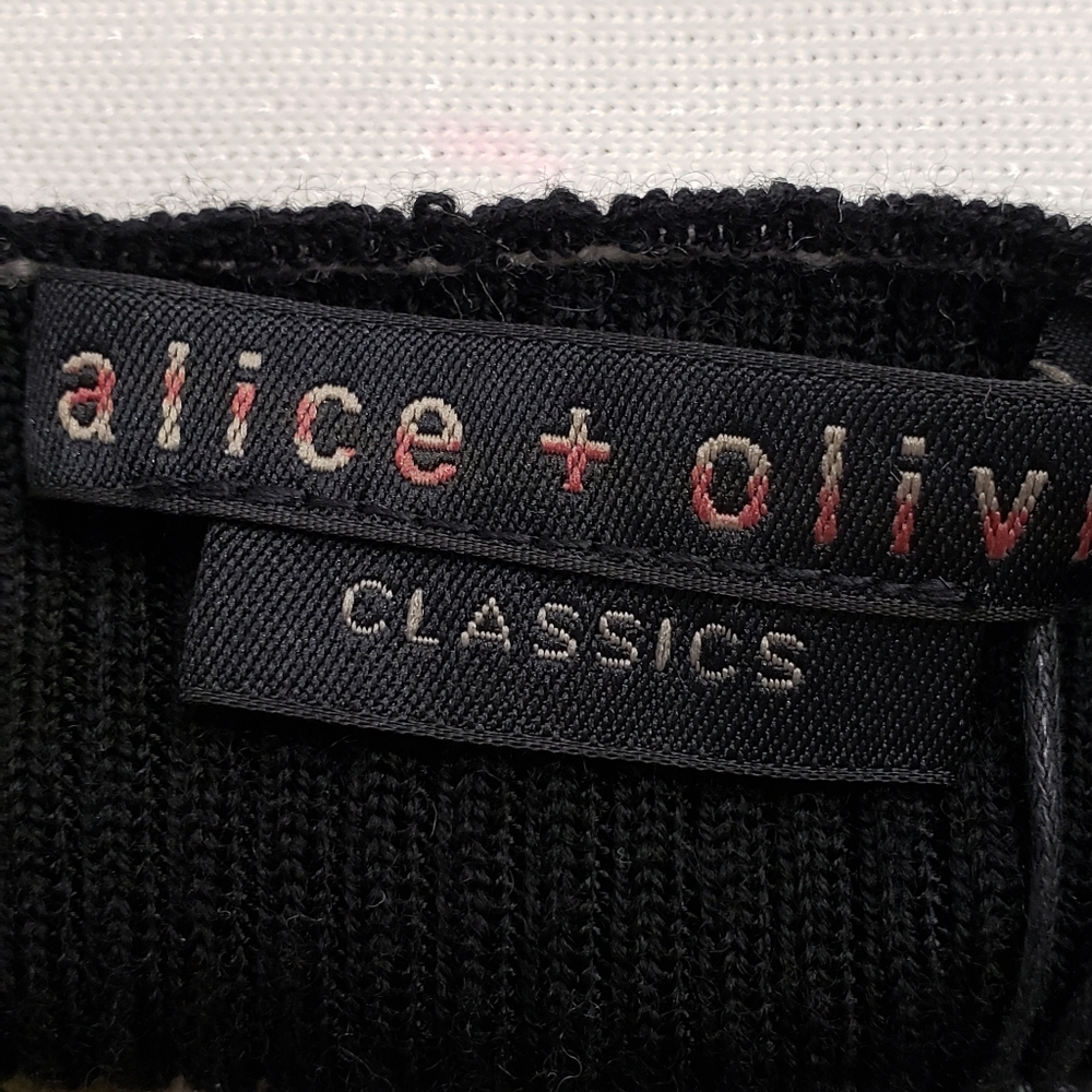 Alice + Olivia Alcina Rib-Knit Sweater Dress - Size XL - Picture 14 of 14